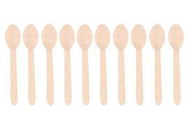 Saana kertakäyttölusikka puinen 10kpl