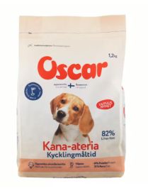 Oscar Oscar Kana-ateria koirille 1,2kg 6670