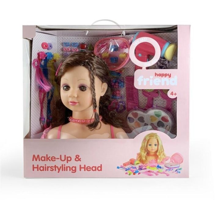 Happy Friend kampauspaa brunette 929-097 Happy Friend kampauspaa brunette 929-097