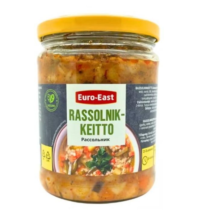 Euro-East Rassolnikkeitto 480g 901-685 Euro-East Rassolnikkeitto 480g 901-685