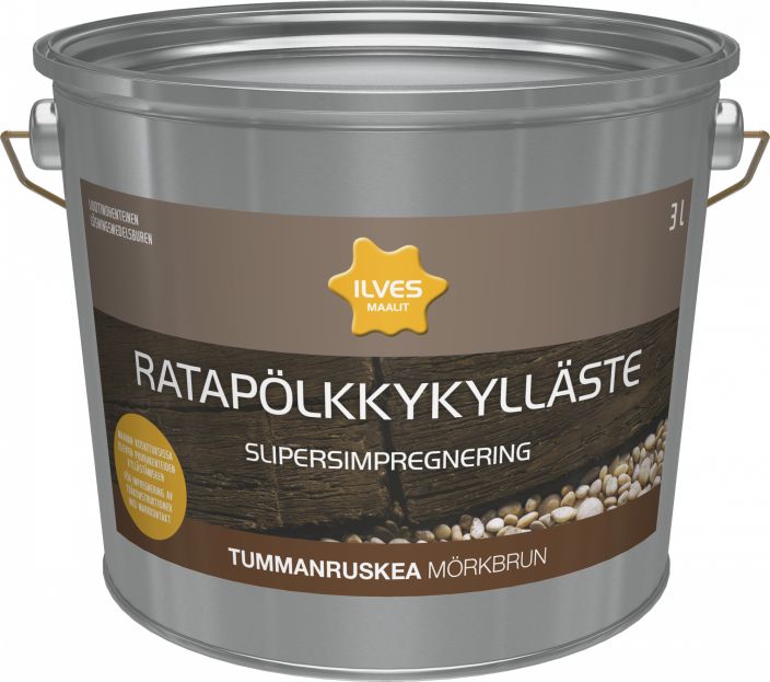 Ilves Ratapolkkykyllaste Tummanruskea 3L IL4508 920-847