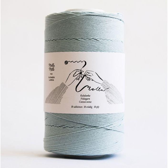 Lankava Molla-kalalanka 35 Hunaja 12-saikeinen 500g Molla-kalalanka on Virkkuri-kirjojen kirjoittajan Molla Millsin