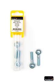 Palokärki Silmäpultti M10x40mm Din 444 sinkitty 2kpl 31040