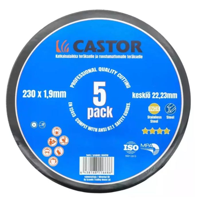 Katkaisulaikka 5kpl metalli/RST 230x1.9x22.2mm 144491A 995-1365