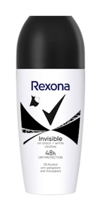 Rexona roll-on invisible black & white 50ml T127495 910-1039 invisible b&w Rexona roll-on invisible black & white 50ml T127495 910-1039 invisible b&w