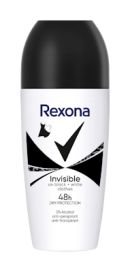Rexona Roll-on Invisible Black & White antiperspirantti 50ml