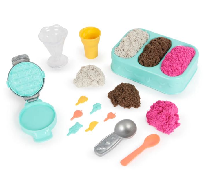 Kinetic Sand Ice Cream Treats taikahiekka 6068200 tuotekuva 2