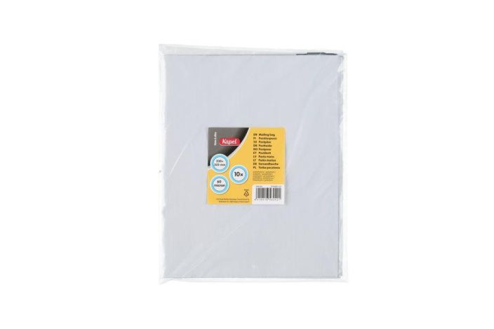 Kapel postituspussi muovi 230x325mm 10kpl Kestava ja laadukas postituspussi vaatteiden ja muiden sarkymattomien tuotteiden