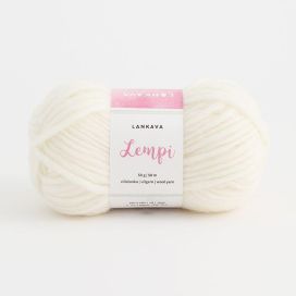 Lankava Lankava Lempi villalanka 101 luonnonvalkoinen 50g LEMPI-101