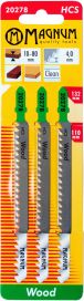 Magnum Pistosahanterä HCS 4,0/132mm 3kpl 20278