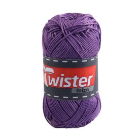 Twister Ibiza puuvillalanka 49 violett 50g