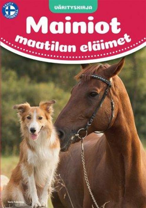 Mainiot maatilan elaimet varityskirja 40932 926-1874