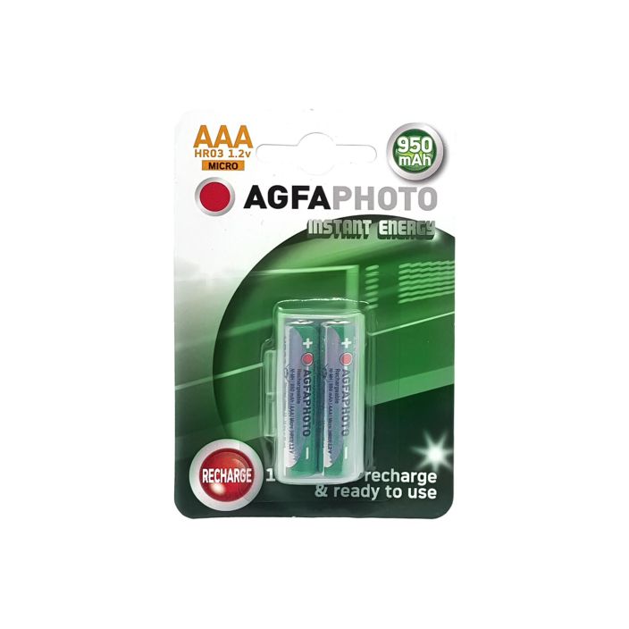 AgfaPhoto AAA 950mAh ladattava 132-803944 978-074