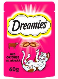 Dreamies härkä 60g 208107 BN12M