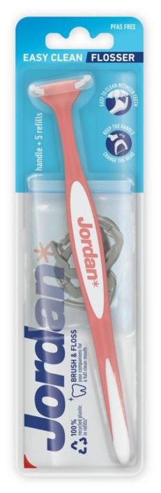 Jordan Easy Clean Flosser hammaslankain 5+1 510005245 Jordan Easy Clean Flosser hammaslankain 5+1 510005245