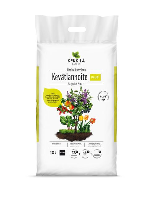 Kekkila kevatlannoite plus+ 10L 940-016 Kevatlannoite plus+ 10L