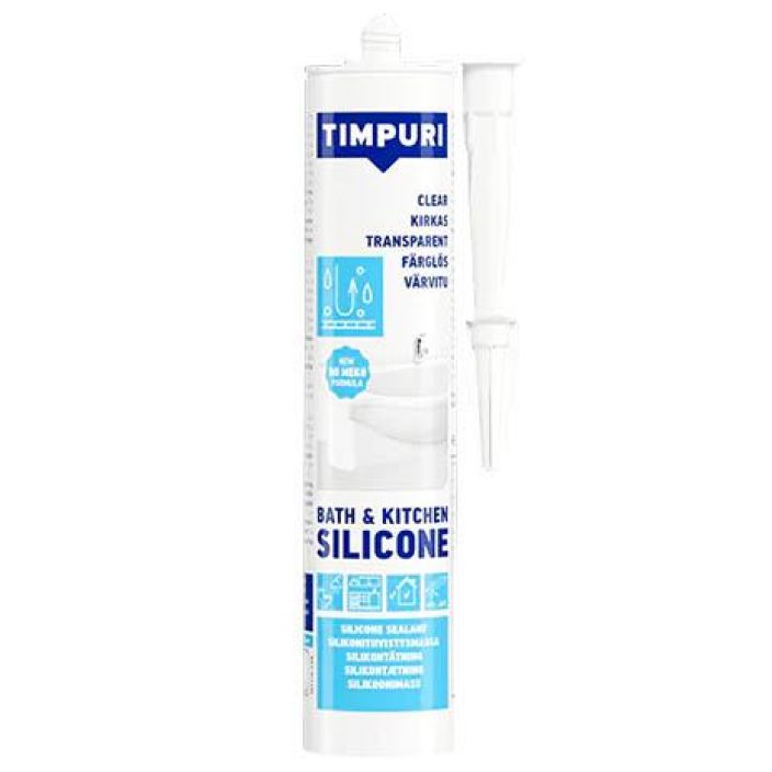 TIMPURI Silikoni kirkas 310ml 938-037