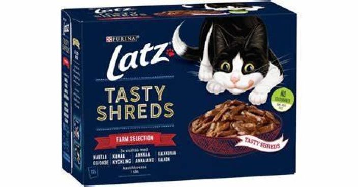 Latz Tasty Shreds Farm 12x80g 12449717 969-1119