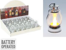 Myrskylyhty mini LED valkoinen 9cm AEX000330