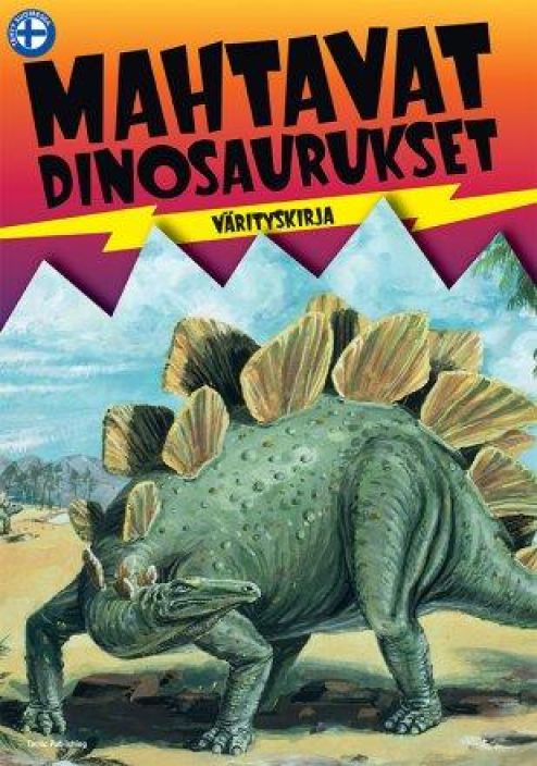 Mahtavat dinosaurukset varityskirja 40933 926-1726