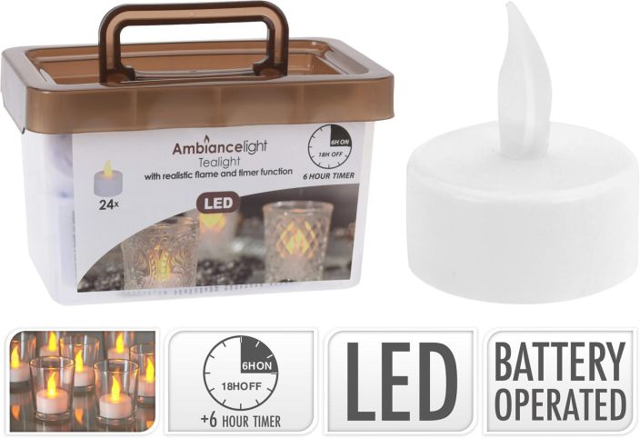 Tuikkukynttila led 24kpl/ltk AX5991550 Tuikkukynttila led 24kpl/ltk AX5991550
