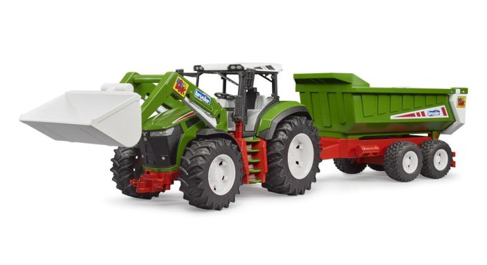 ROADMAX traktori etukuormaajalla ja kippiperavaunulla BR3452 926-1872
