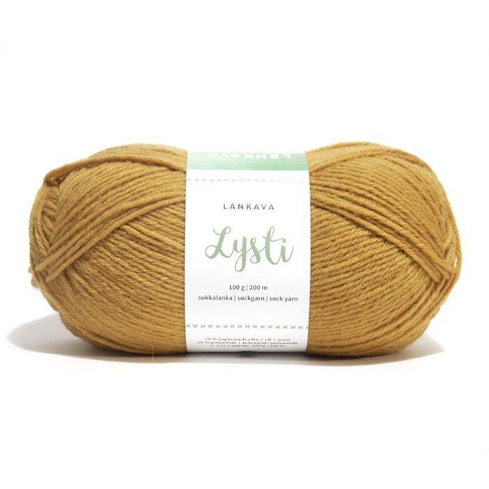 Lankava Lysti sukkalanka 865 Curry LYSTI-865 912-011 865