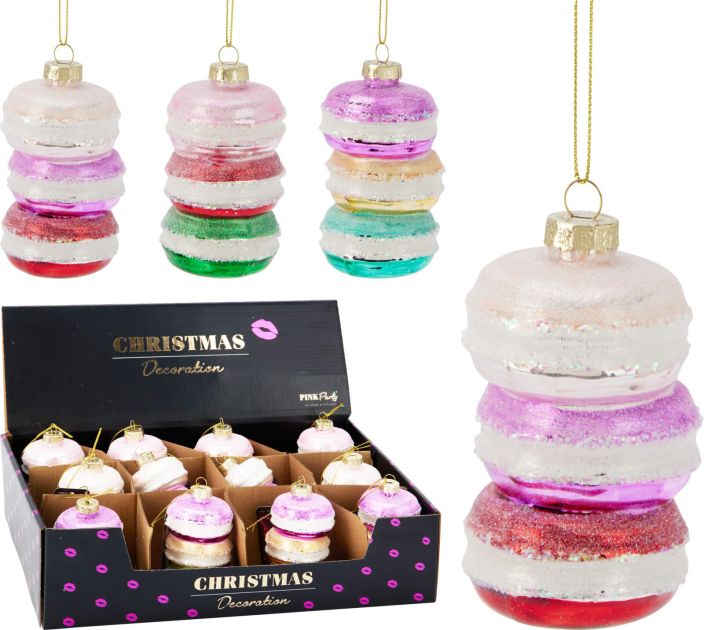 Kuusenkoriste macarons 10cm ABR221710