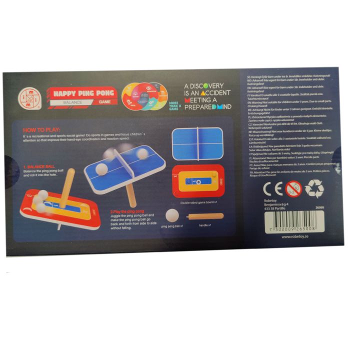 Ping pong tasapainopeli 26500 tuotekuva 1