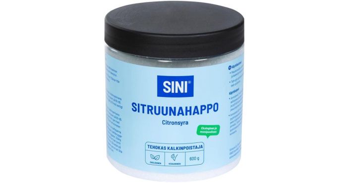 Sini Sitruunahappo 600g 7041 922-966