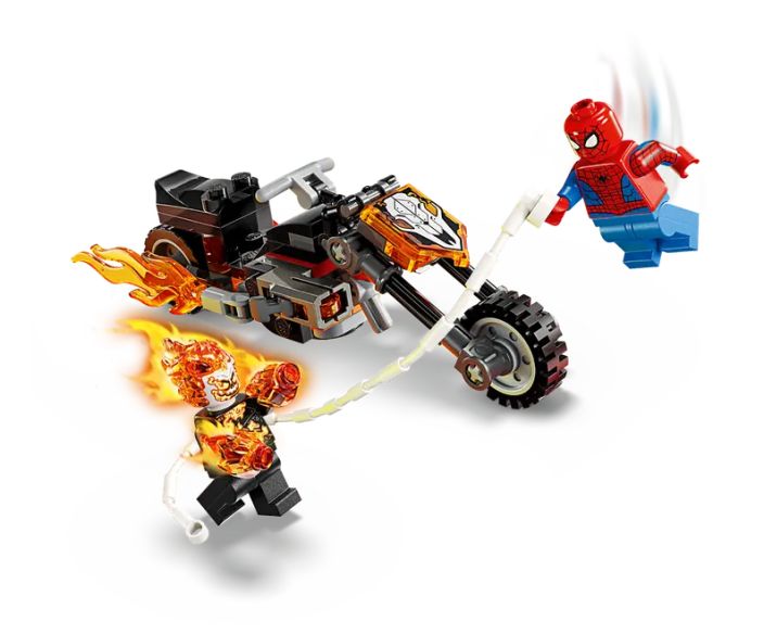 Kanitila Spider-Man vastaan Aaveajajan moottoripyörä 76335 tuotekuva 2 Kanitila Spider-Man vastaan Aaveajajan moottoripyörä 76335 tuotekuva 2