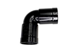 Muhvikulma musta 32mm 90ast