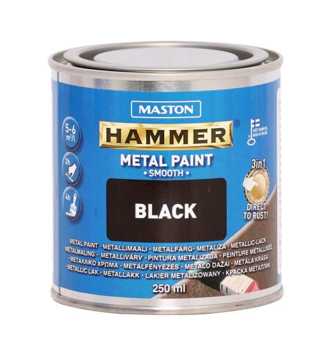 M.hammer silea musta 250ml 886001 908-589