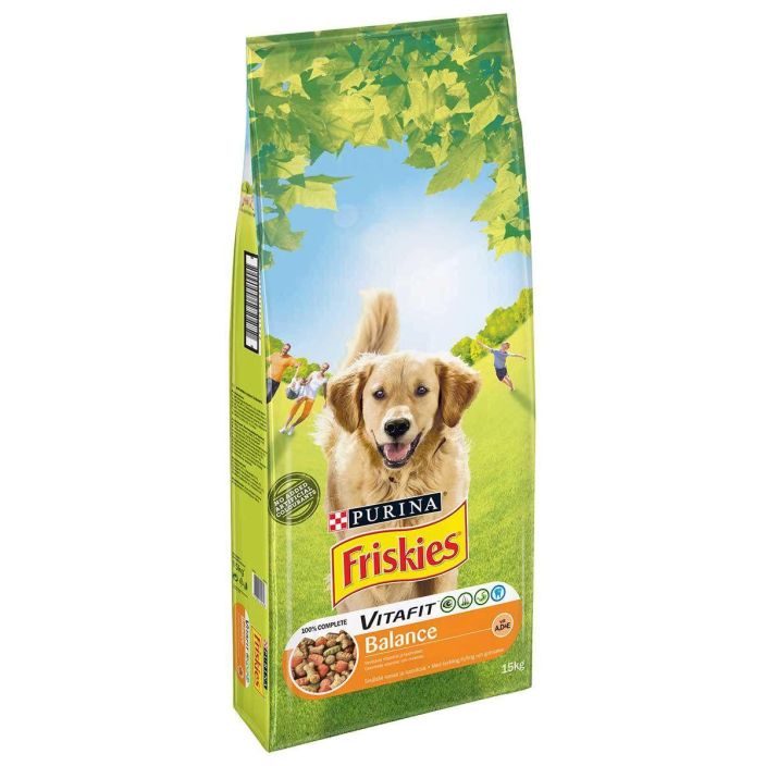 Friskies Balance dog kana&amp;kasviksia 15kg 12465294 969-1018