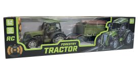 Junior Wheels RC ‑traktori ja tukkiperävaunu 20126021