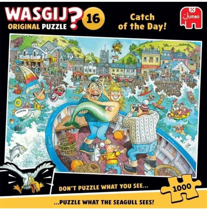 Wasgij Original 16 Catch of the day! 1000p JU119802239 929-1197 Wasgij Original 16 Catch of the day! 1000p JU119802239 929-1197