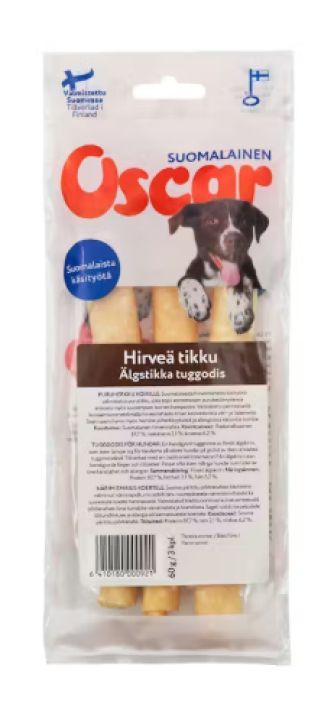 Oscar Hirvea tikku puruherkku 60g 3kpl 3017 Oscar Hirvea tikku puruherkku 60g 3kpl 3017
