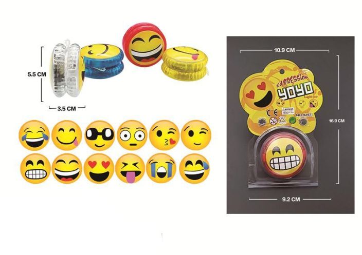 Emoji YoYo Temppuiluun hauska varikas jojo!