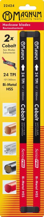 Rautasahantera 2kpl Cobalt 24T 22424 980-1348