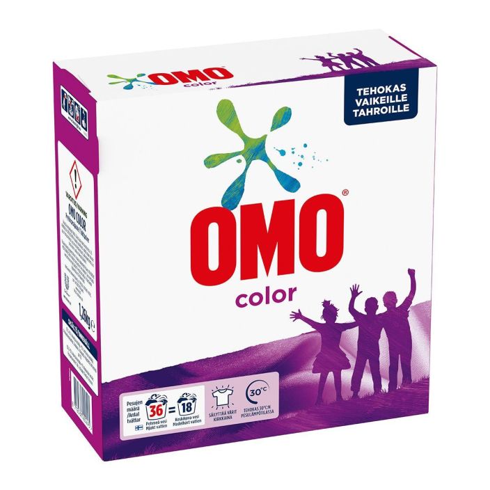 Omo 1.26kg color pyykinpesujauhe T142050 910-1060