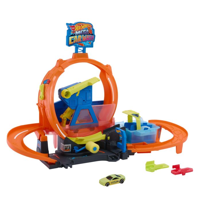 Hot Wheels City Mega Car Wash -leikkisetti 02026033 tuotekuva 2
