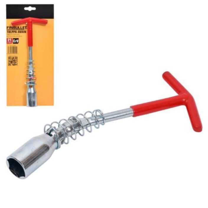 Finbullet Tulppa-avain T-kahvalla 21mm 942-023