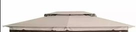 Paviljonki Garda kattokangas beige