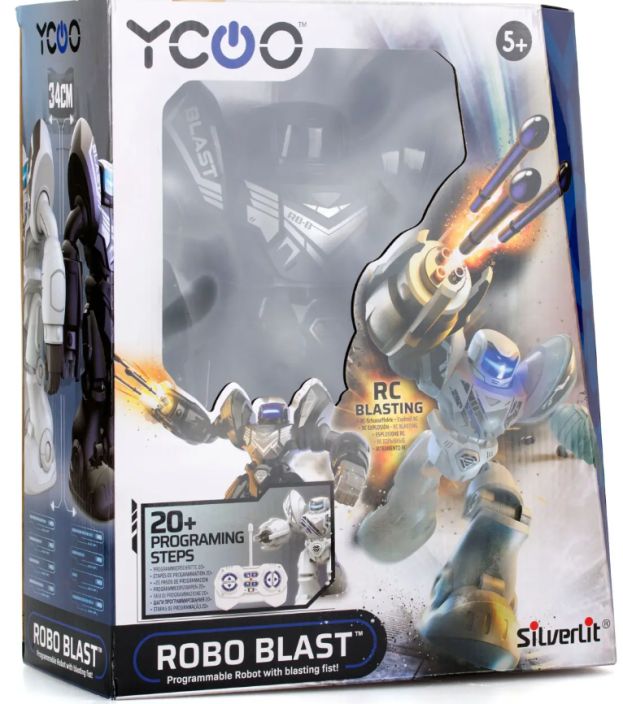 Ycoo Robo Blast musta Iso kauko-ohjattava Robo Blast robotti.