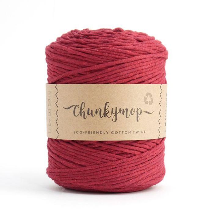 Lankava Chunkymop 65 viininpunainen 700g CMOP-65
