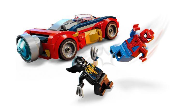 Spider-Manin auto vastaan Venomiksi muuttunut Wolverine 76336 tuotekuva 2