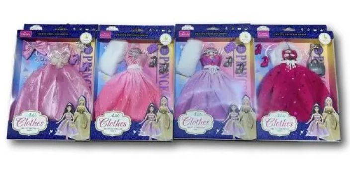 Anbibi Prinsessamekko ja asusteet Satujen prinsessamekko muotinukellesi! Anbibi Prinsessamekko ja asusteet Satujen prinsessamekko muotinukellesi!