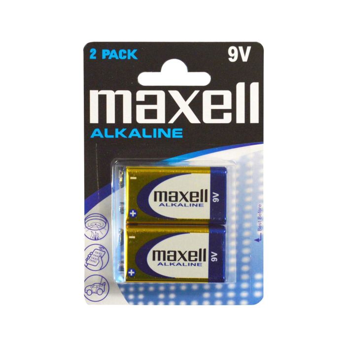 Maxell 9V 2-pack 723924 978-001