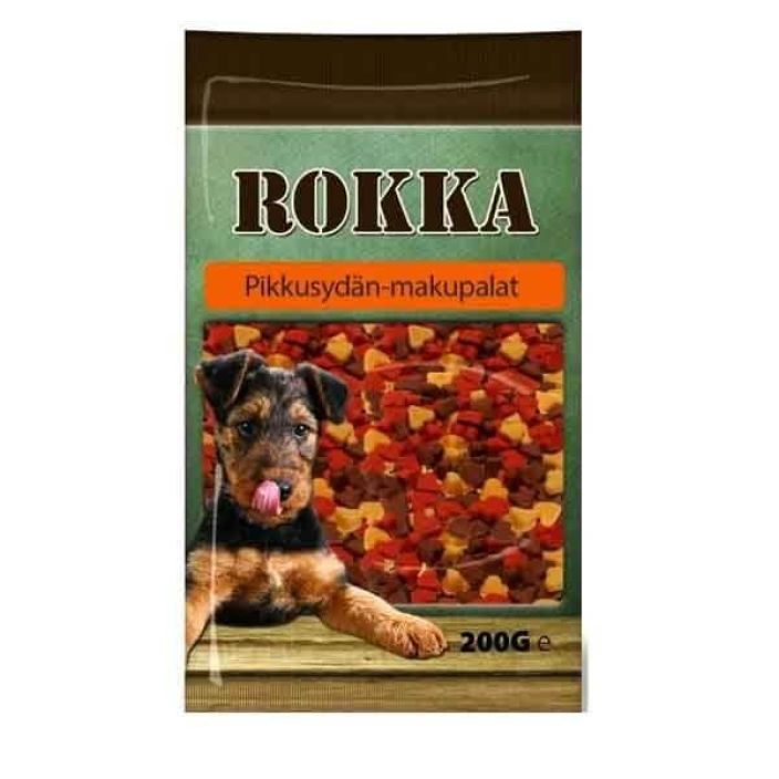 Rokka Viljattomat Pikkusydanmakupalat 200g 10018 905-137