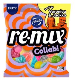 Fazer Remix Collab karkkipussi 300g  404058